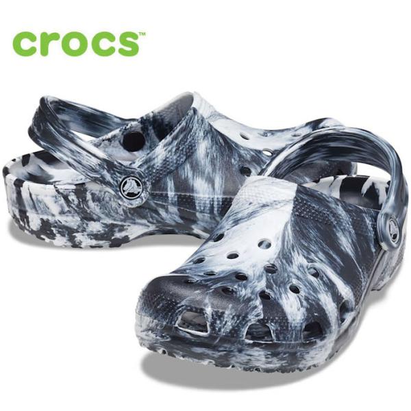 クロックス サンダル メンズ レディース クラシック マーブル クロッグ CROCS CLASSIC...