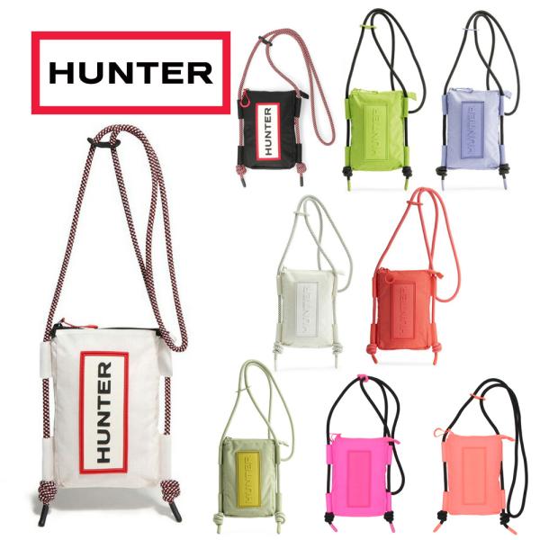 ハンター バッグ ポーチ メンズ レディース トラベル リップストップ リサイクル ナイロン フォン...