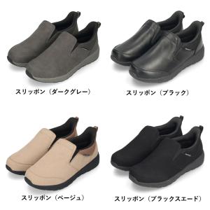 スリッポン メンズ スニーカー 防水 スリップ...の詳細画像2