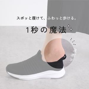 スリッポン スニーカー レディース メンズ ス...の詳細画像2