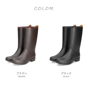 レインブーツ 長靴 レディース ハーフ丈 柔ら...の詳細画像1