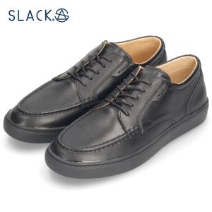 スラック フットウェア SLACK FOOTWEAR メンズ スニーカー 革靴 KLAVE JP SLJ156-003 ブラック ビジネスシューズ レザースニーカー 日本製 撥水 靴｜washington