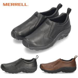 メレル メンズ ジャングル モック レザー 2 M000439 M17199 ブラウン ブラック スリッポン 軽量 靴 MERRELL｜washington