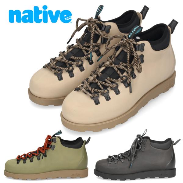 ネイティブシューズ メンズ ブーツ スニーカー レインブーツ カジュアル 靴 軽量 保温 EVA 野...
