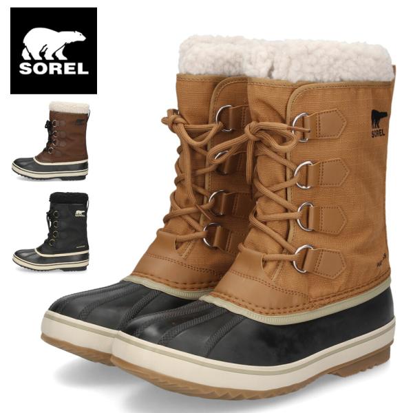 ソレル スノーブーツ メンズ ウィンター ブーツ SOREL 1964 パック ナイロン ウォーター...