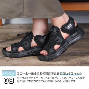 モズ サンダル レディース 厚底 51102 ...の詳細画像4