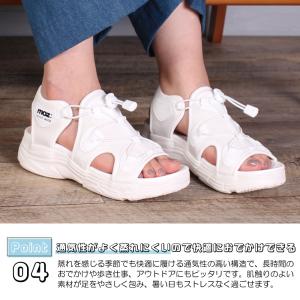 モズ サンダル レディース 厚底 51102 ...の詳細画像5