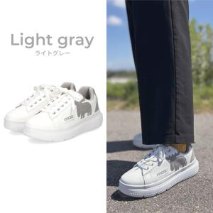 モズ スニーカー レディース 靴 厚底 軽量 ...の詳細画像2