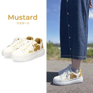 モズ スニーカー レディース 靴 厚底 軽量 ...の詳細画像5