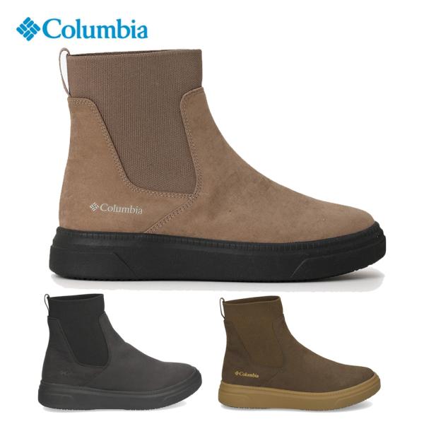 コロンビア ブーツ レディース マイレージ レインブーツ ウォータープルーフ サイドゴア ミッドカッ...