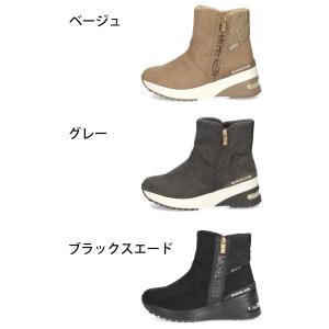 ブーツ レディース 厚底 ショートブーツ スニ...の詳細画像1