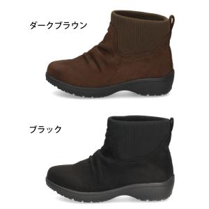 ショートブーツ レディース 歩きやすい ローヒ...の詳細画像1