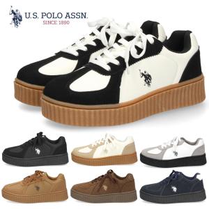 レディース スニーカー ローカット 厚底 靴 クリオージョ ユーエスポロアッスン U.S. POLO ASSN. PL00813USPA ポロ