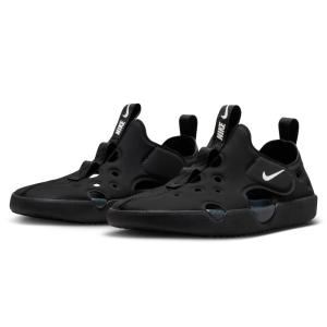 ナイキ キッズ サンダル スポーツサンダル ジュニア NIKE サンレイ プロテクト 4 PS サンダル HF6277-001 面ファスナー 着脱簡単 水陸両用 軽量 速乾 防滑