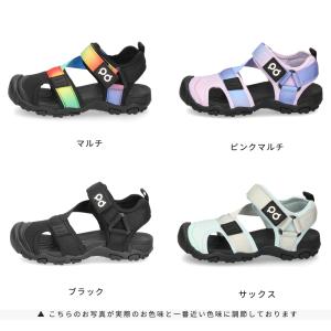 サンダル キッズ ジュニア 子ども用 靴 スポ...の詳細画像1