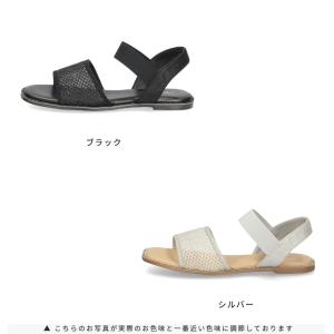サンダル レディース フラットヒール ぺたんこ...の詳細画像1