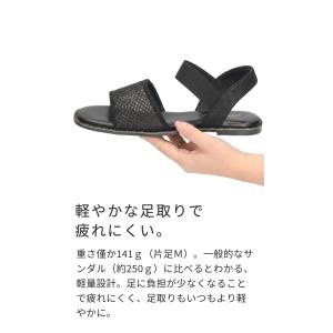 サンダル レディース フラットヒール ぺたんこ...の詳細画像5