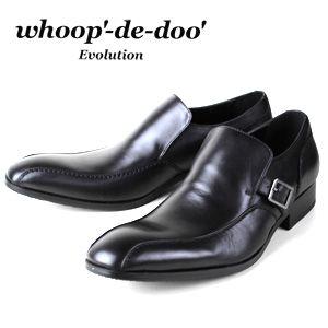 Whoop De Doo Evolution フープディドゥ スワローモカスリッポン ブラック メンズ ビジネスシューズ Parade ワシントン靴店 通販 Paypayモール