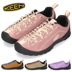 KEEN キーン ジャスパー レディース スニーカー 本革 スエード JASPER 1004347 1004337 1029727 1029723 アウトドア フェス 通気性 速乾性 防滑 コンフォート
