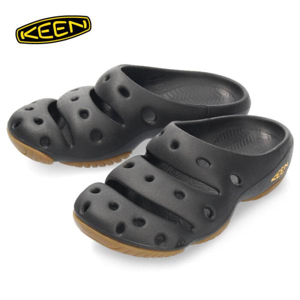 キーン ヨギ メンズ サンダル スリッポン KEEN ブラック Yogui 1001966 Blac...