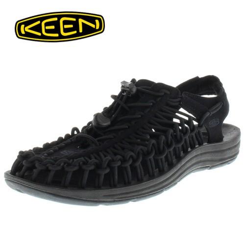 キーン メンズ サンダル ユニーク 黒 KEEN UNEEK Monochrome 1014097 ...