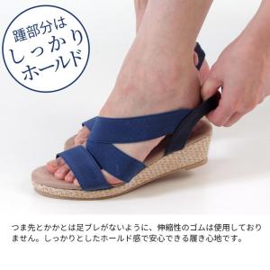 サンダル レディース 歩きやすい 軽量 ウェッ...の詳細画像3