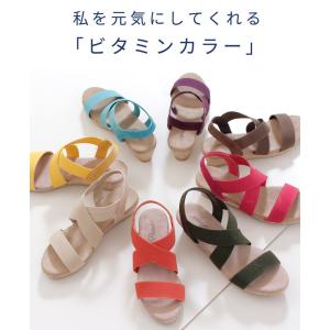 サンダル レディース 歩きやすい 軽量 ウェッ...の詳細画像5