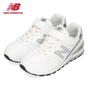 ニューバランス キッズ ジュニア スニーカー new balance YV996L WH ホワイト 靴 通学 ベルクロ セール