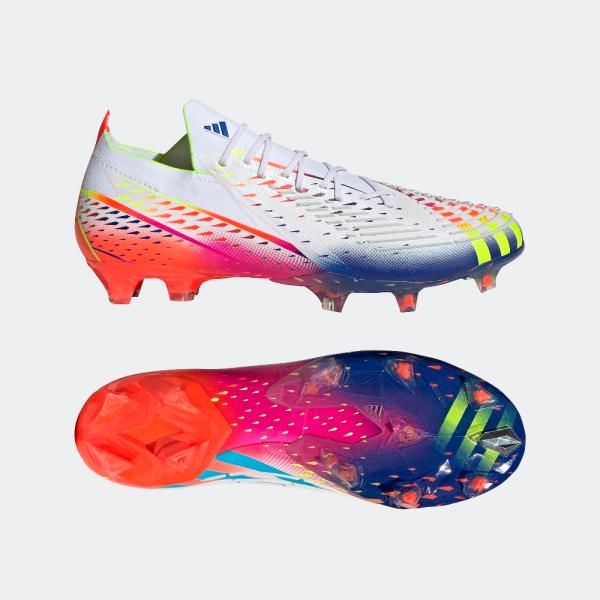 アディダス プレデター エッジ.1 L FG フットウェアホワイト/ソーラーイエロー/パワーブルー ...