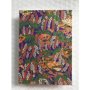 御朱印帳　A6判　友禅和紙　藤の花