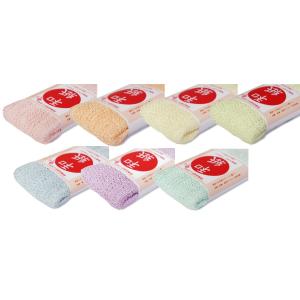 和紙タオル 人気の淡い色系全7色から お好みのカラーをお選びください