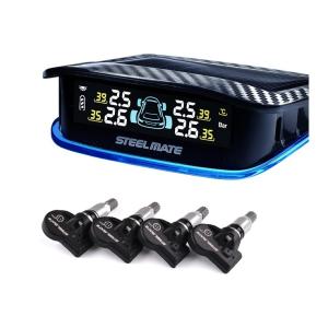 steelmate TP-S10I TPMS 2022年最新 ソーラーワイヤレス空気圧監視システム