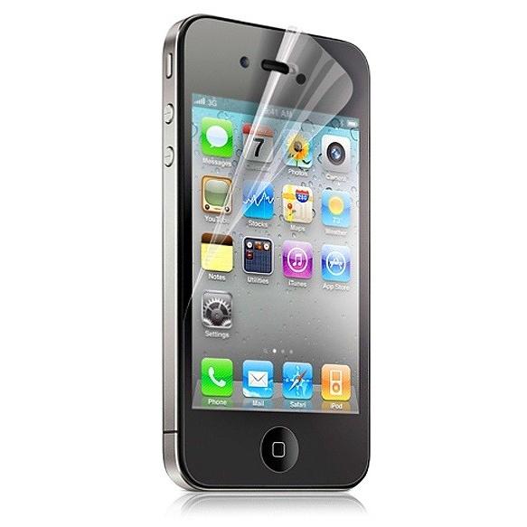 Iphone4/4S 透明クリアータイプ スクリーン・液晶保護シール 指紋防止 高光沢性「510-0...