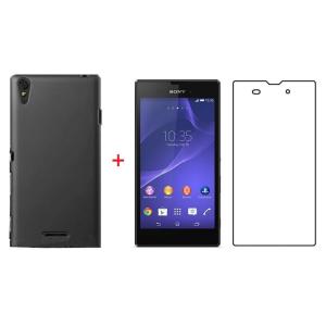 ソニー Sony Xperia T3 D5103 磨き砂面 携帯用ケース スマートフォン保護カバー＆...