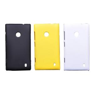 ノキアジャパン Nokia Lumia 520/525用 磨き砂面 携帯用ケース スマートフォン保護カバー　2色「526-0008」｜washodo