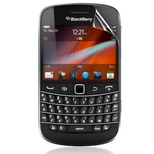 BlackBerry Bold 9900専用 docomo対応 指紋防止 気泡が消える液晶保護フィルム 光沢タイプ クリアーシール「527-0002-01」