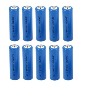 「WASHODO」単三 14500 リチウムイオン 充電式電池 10本セット3.7V 1000mAh 三ヶ月安心保証付き「800-0038-03C」