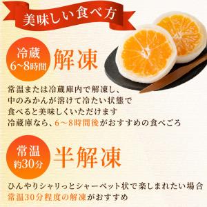 しずく珠 みかん大福 6個 フルーツ大福 愛媛...の詳細画像3