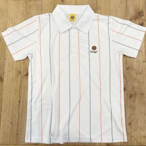 ＜SALE＞WG ゴルフ ポロシャツ “Stripe WHITE×ORANGE” 0300015｜wasistockts