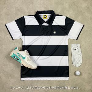 【SALE 45％OFF】WG ゴルフ ボーダー ポロシャツ "WG LOGO Icon" 0300044｜wasistockts