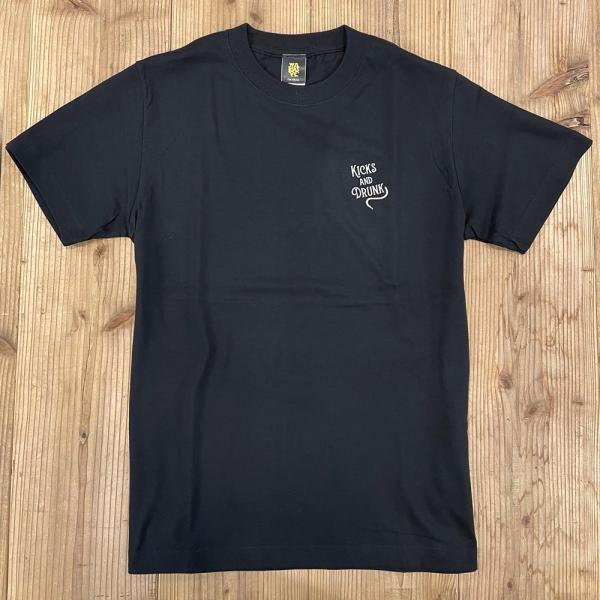＜SALE＞Kicks and Drunk ブラック | WASISTOCKTS オリジナルプリント...