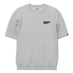 SHANK YOU! ゴルフ 半袖 スウェット（裏起毛）「Saois money」アッシュ