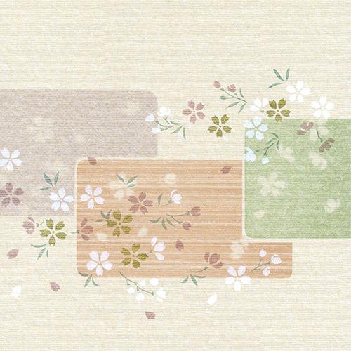 【のり無し】新鳥の子襖紙　山水207（旧番：山水402）　普通サイズ96幅×丈203ｍｍ ※1枚の価...