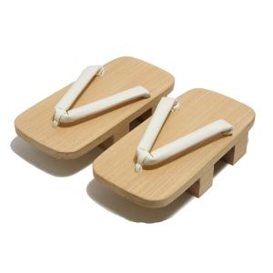 下駄 紳士 メンズ 桐 二枚歯 白鼻緒 M 日本製 着物小物