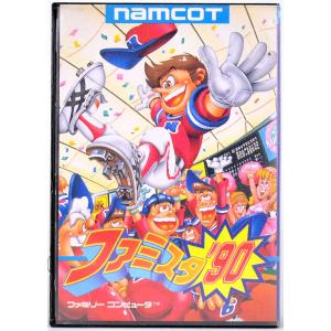 FC ファミスタ’90 箱説付 ファミコン ソフト ナムコ 中古｜wasou-marron