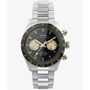 TW2Y24000 TIMEX タイメックス クロノグラフ ブラックダイヤル クォーツ ステンレス メンズ 腕時計 国内正規品 送料無料