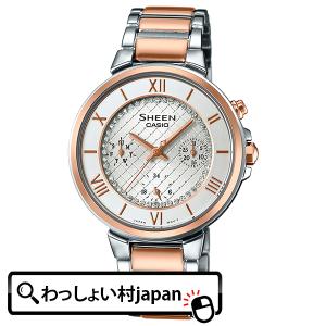SHE-3040SGJ-7AJF 国内正規品 カシオ CASIO SHEEN シーン  クリスタル レディース 腕時計