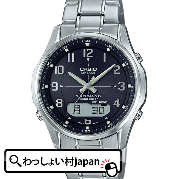 LINEAGE リニエージ CASIO カシオ 電波ソーラー世界６局受信 LCW-M100DE-1A...