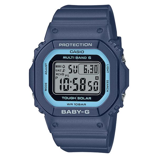 CASIO カシオ Baby-G ベイビージー ベビージー 電波 ソーラー タフソーラー ネイビー ...