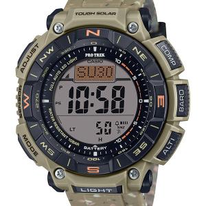 極美品 プロトレック CASIO PROTREK PRG-240 ギア感満点のNewプロトレック。ミリタリーカラー×大型ボタンで
